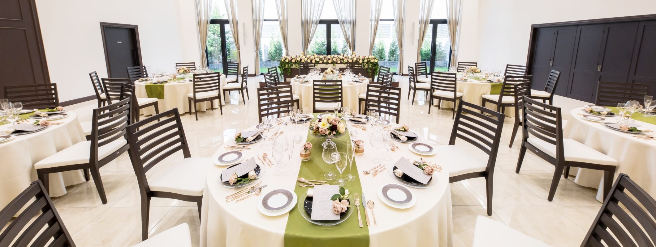 パーティ会場の写真