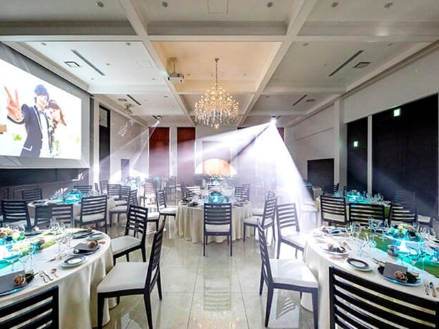 パーティ会場の写真