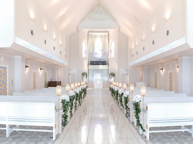 チャペル内部の写真