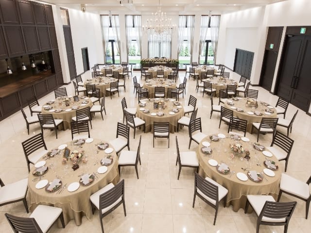 パーティ会場の写真