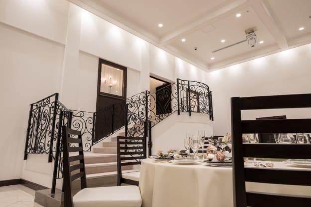 パーティ会場の写真