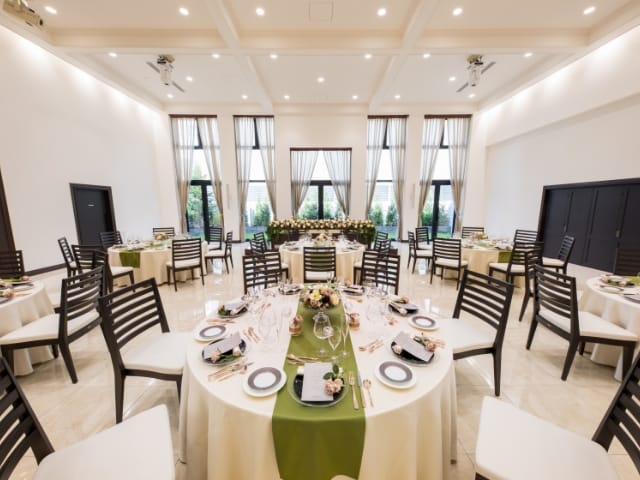 パーティ会場の写真