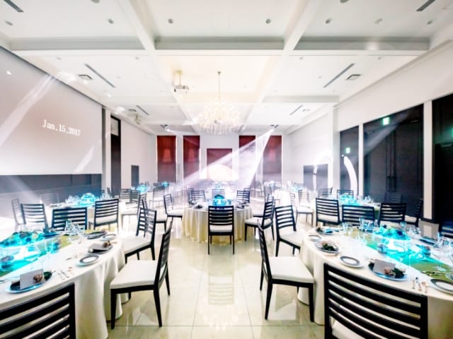 パーティ会場の写真