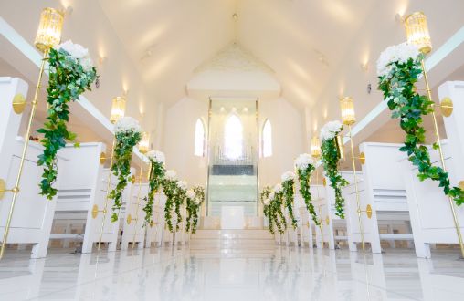 チャペルの入口の写真