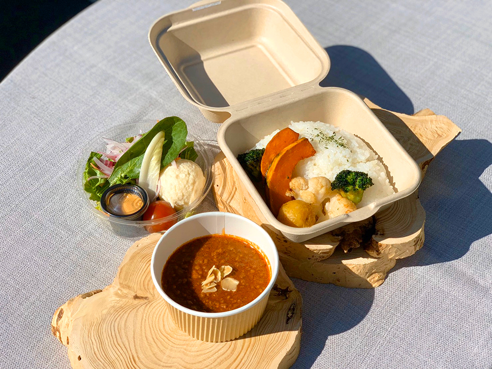 本格キーマカレーランチ（¥972 税込）