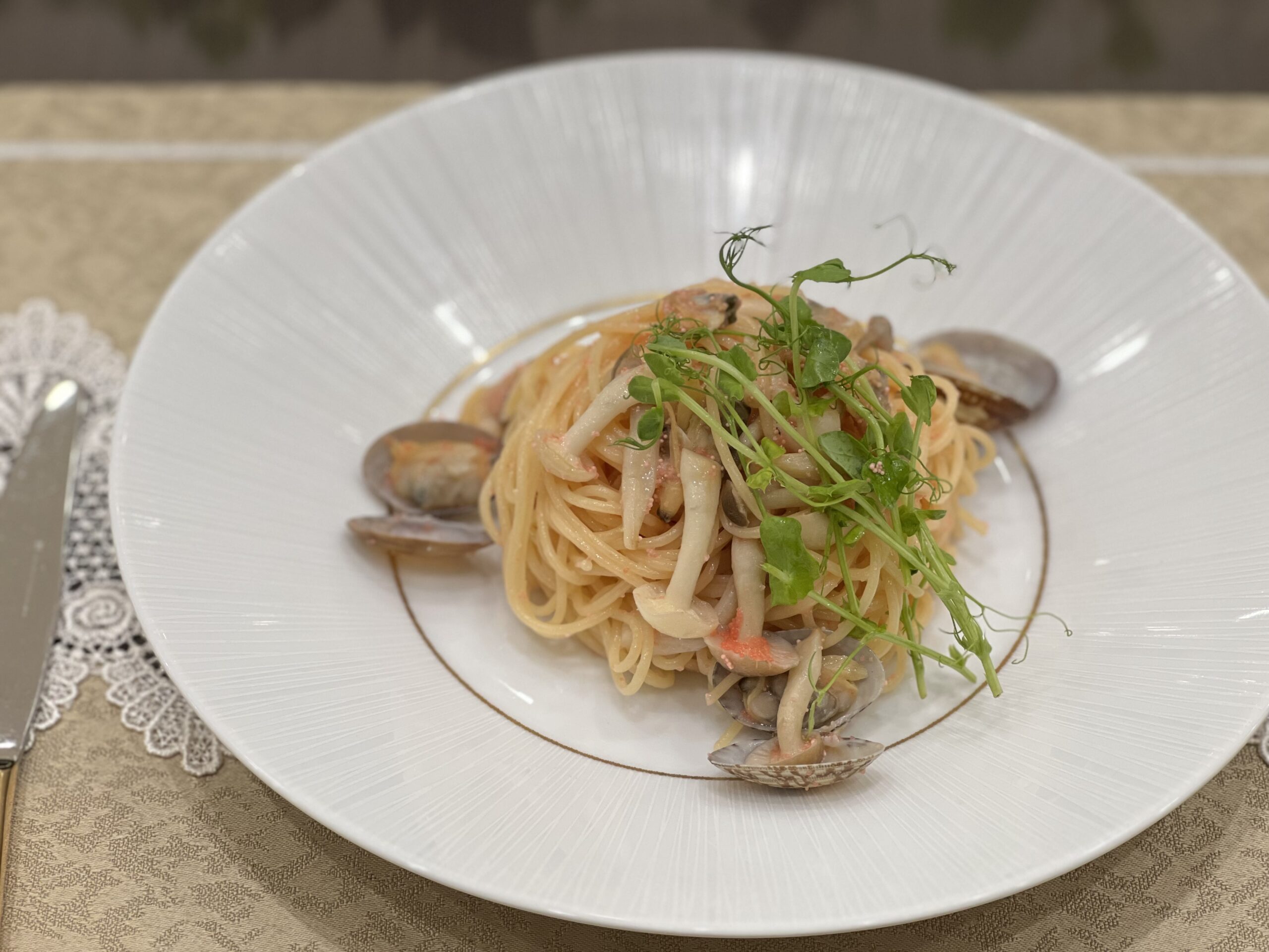 ゴロゴロ肉のミートソース